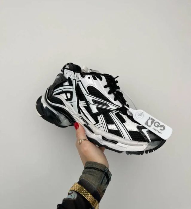 РОЗПРОДАЖ‼️Кросівки Balenciaga Runner Graffiti High(Сірі)