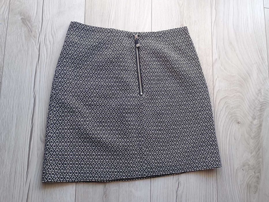 Spódniczka Reserved biało-czarna
