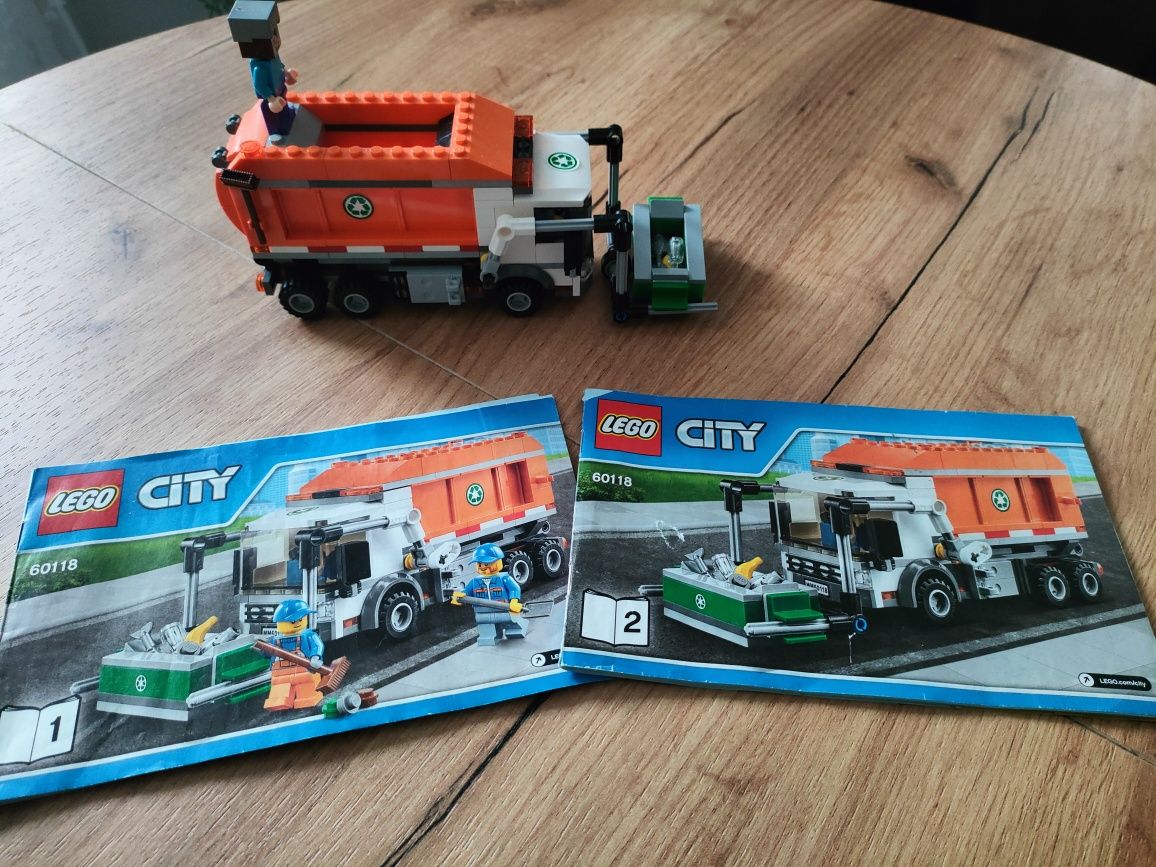 LEGO City zestaw klocków Śmieciarka