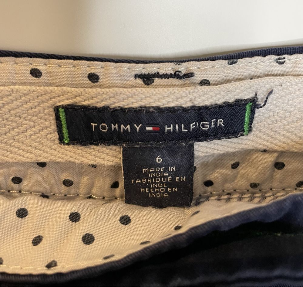 Tommy Hilfiger granatowe spodenki