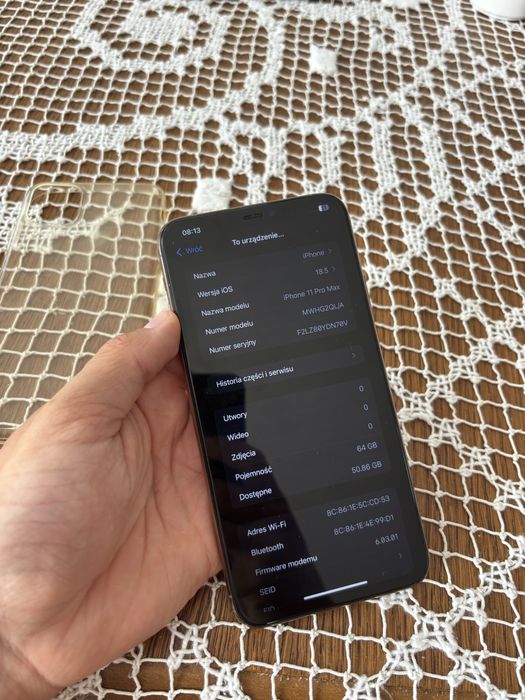 Iphone 11 pro max 94% 64gb stan idealny