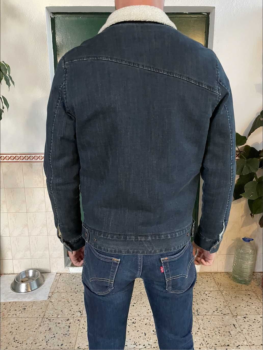 Casaco Blusão VOLCOM | Ganga Escura & Pêlo Ovelha | Estilo e Elegância