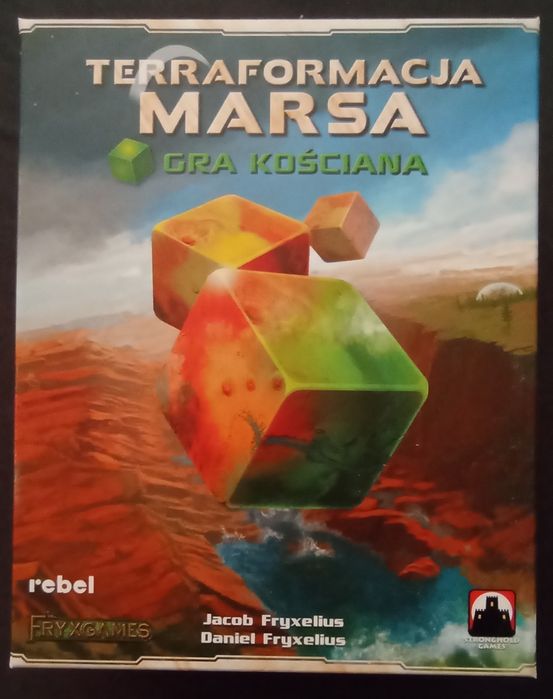 Terraformacja Marsa: Gra kościana + insert - jak nowe
