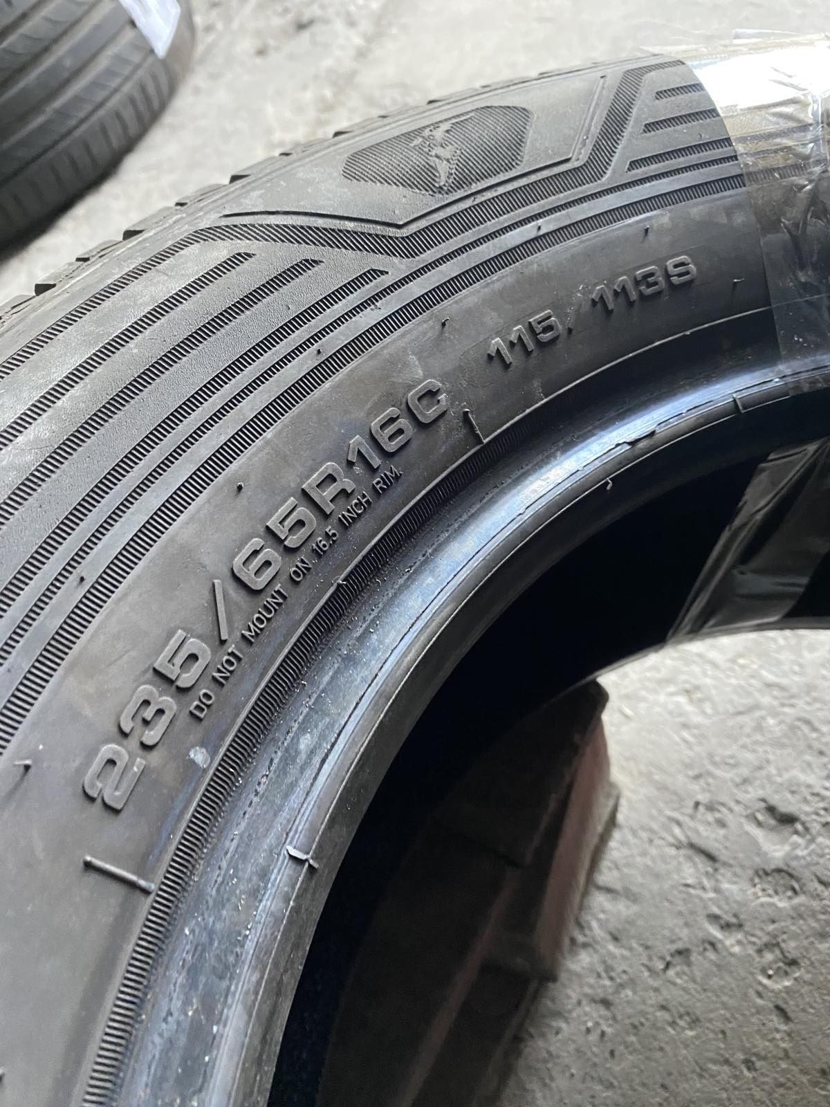 235.65.16с GoodYear 2шт БУ склад шины резина из Европы всесезон цешка