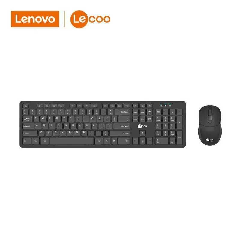 Беспроводная Клавиатура + мышка Lenovo KW201 (Английская раскладка)