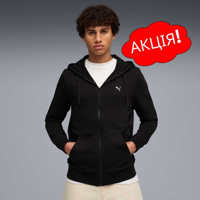 США‼️Толстовка Puma Ess Elevated FZ French Terry (XS по 4XL)(68825501)