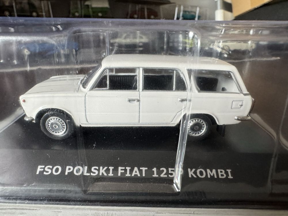 Fso Polski Fiat 125p kombi deagostini legendy FSO gazetka nowy