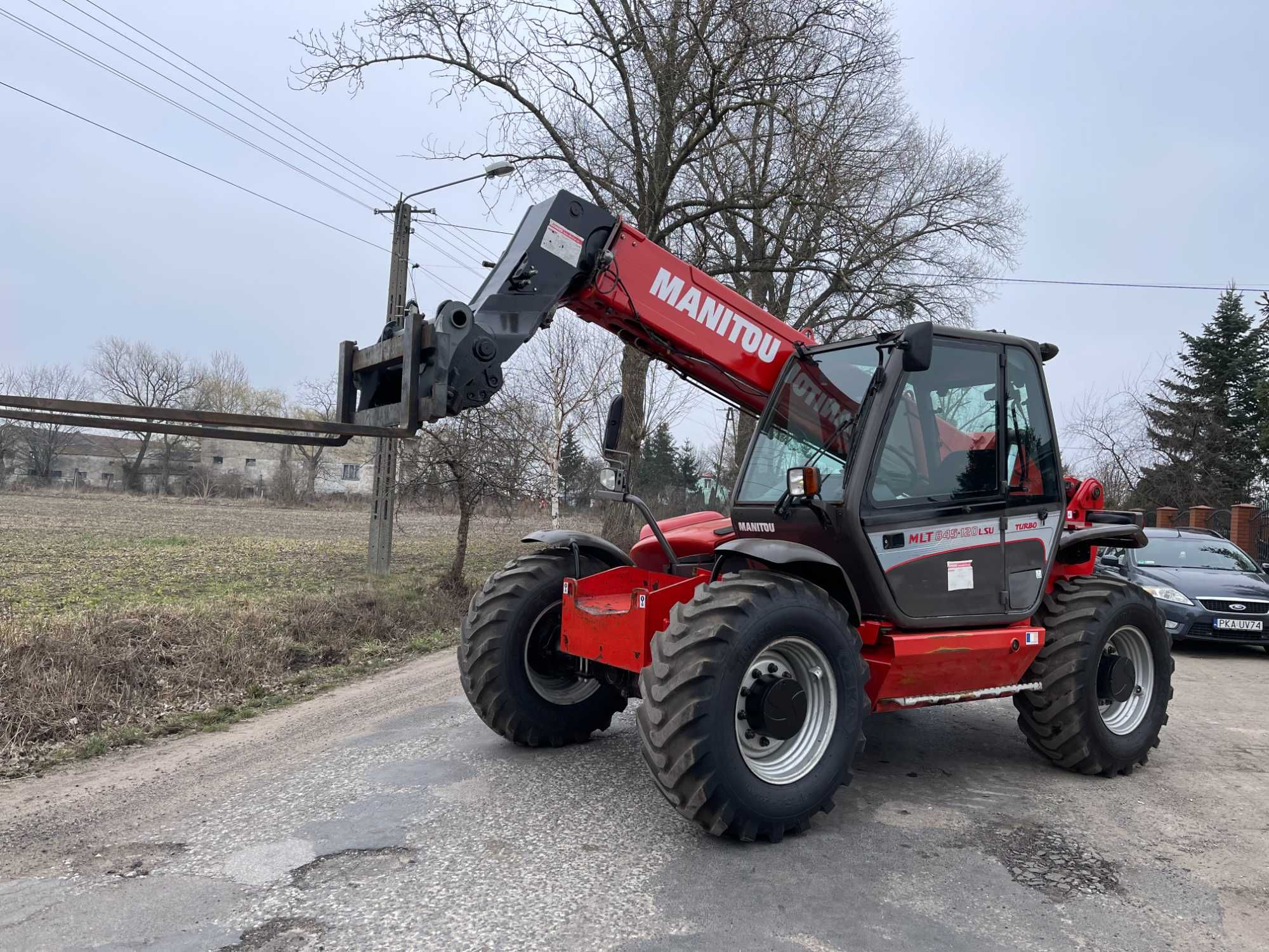 Ładowarka teleskopowa Manitou MLT 845-120 LSU_Rok 2009*Oryginał*4X4