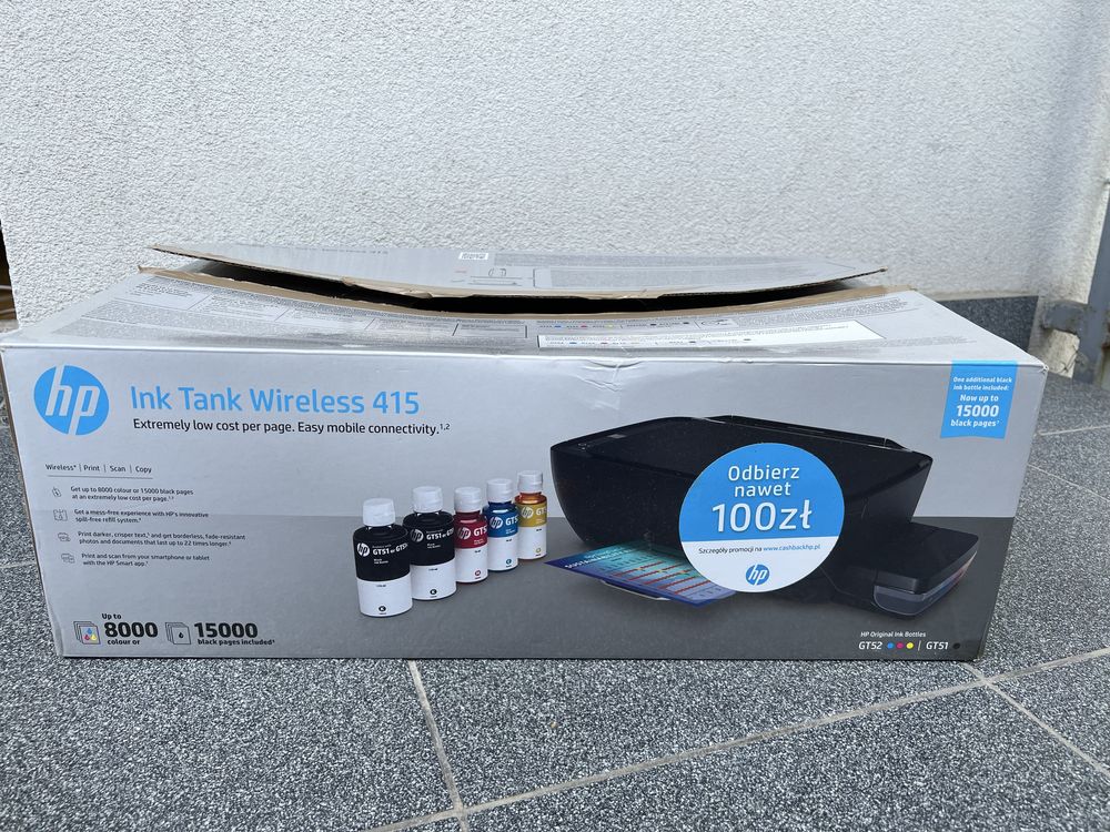 Drukarka HP Ink Tank Wireless 415