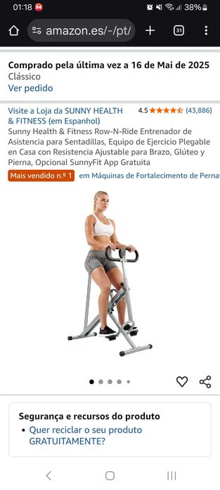 Maquina pernas duŕas