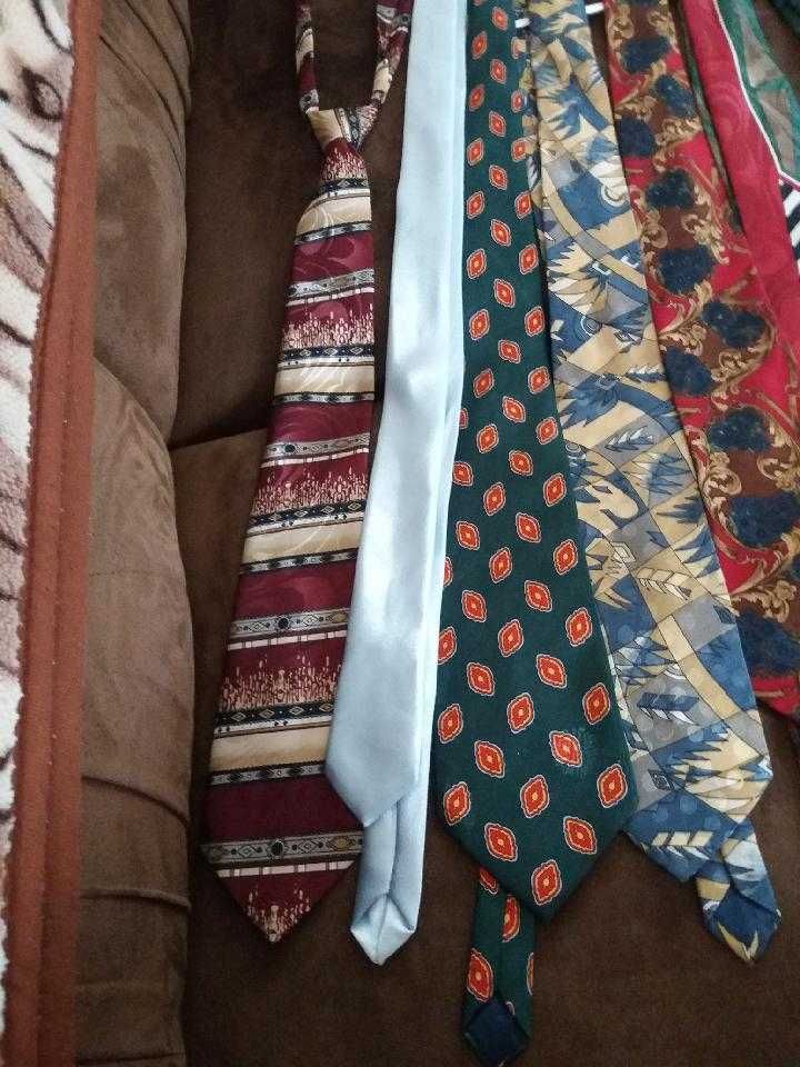 krawaty kolorowe 7 szt