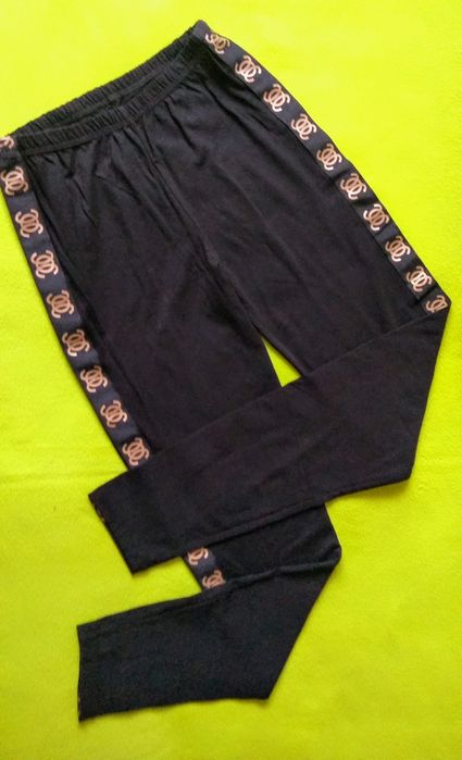 Śliczne nowe legginsy rozm 158
