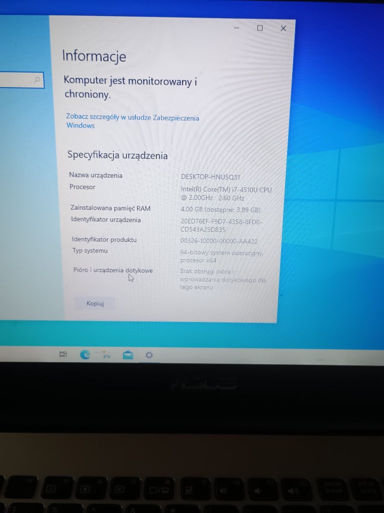 Laptop Acer A555L