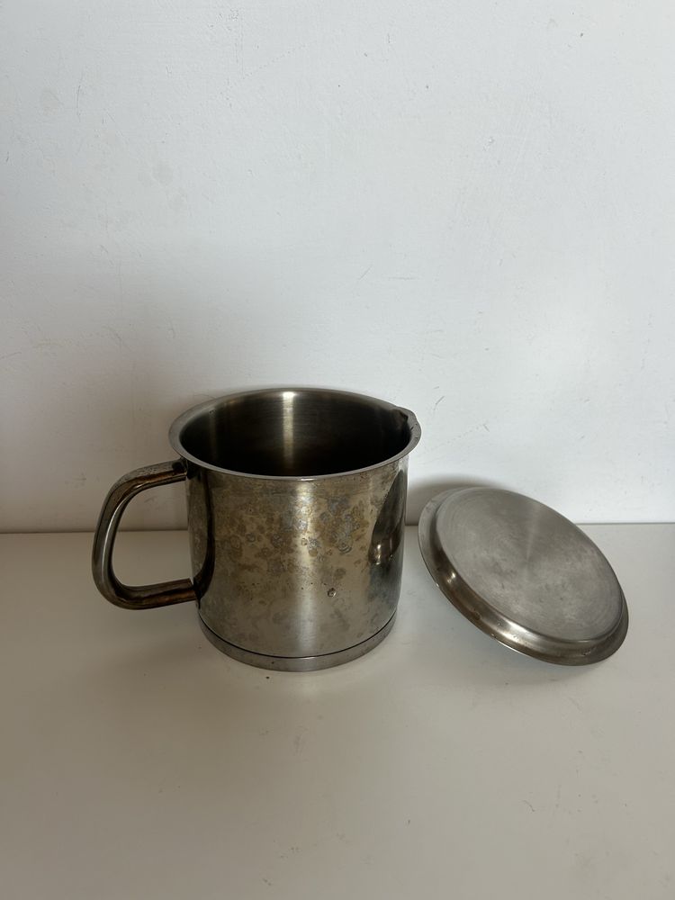 Conjunto de Cozinha – Aço Inoxidável | Panelas + Frigideira + Fervedor