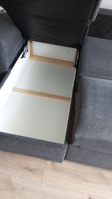 JYSK Kanapa rozkładana z szezlongiem VEJLBY, sofa