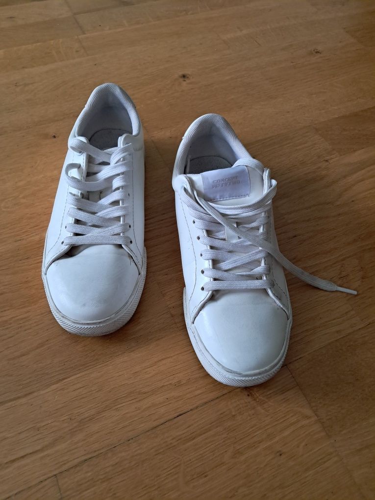Białe buty DIVIDED marki H&M rozm. 36 unisex