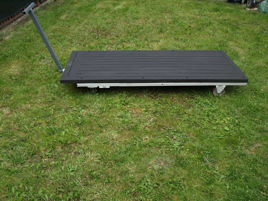 WÓZEK  TRANSPORTOWY  Platforma – Magazynowy Mocny Skrętny