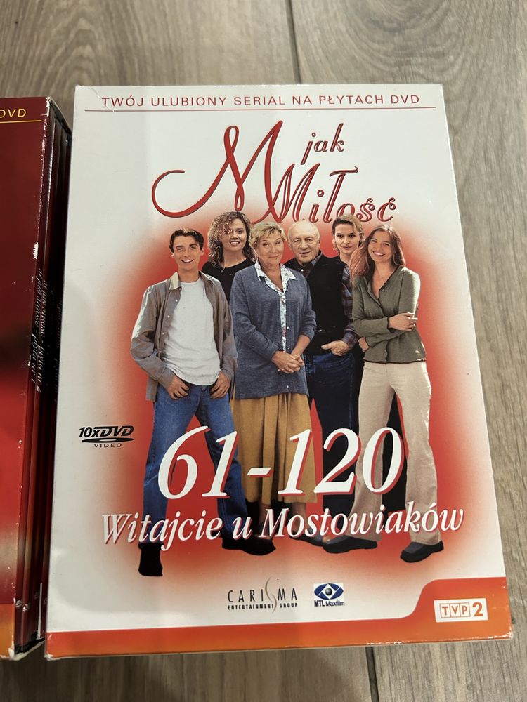 M jak Miłość 2x BOX (Odcinki 1-120) Zestaw Kolekcjonerski