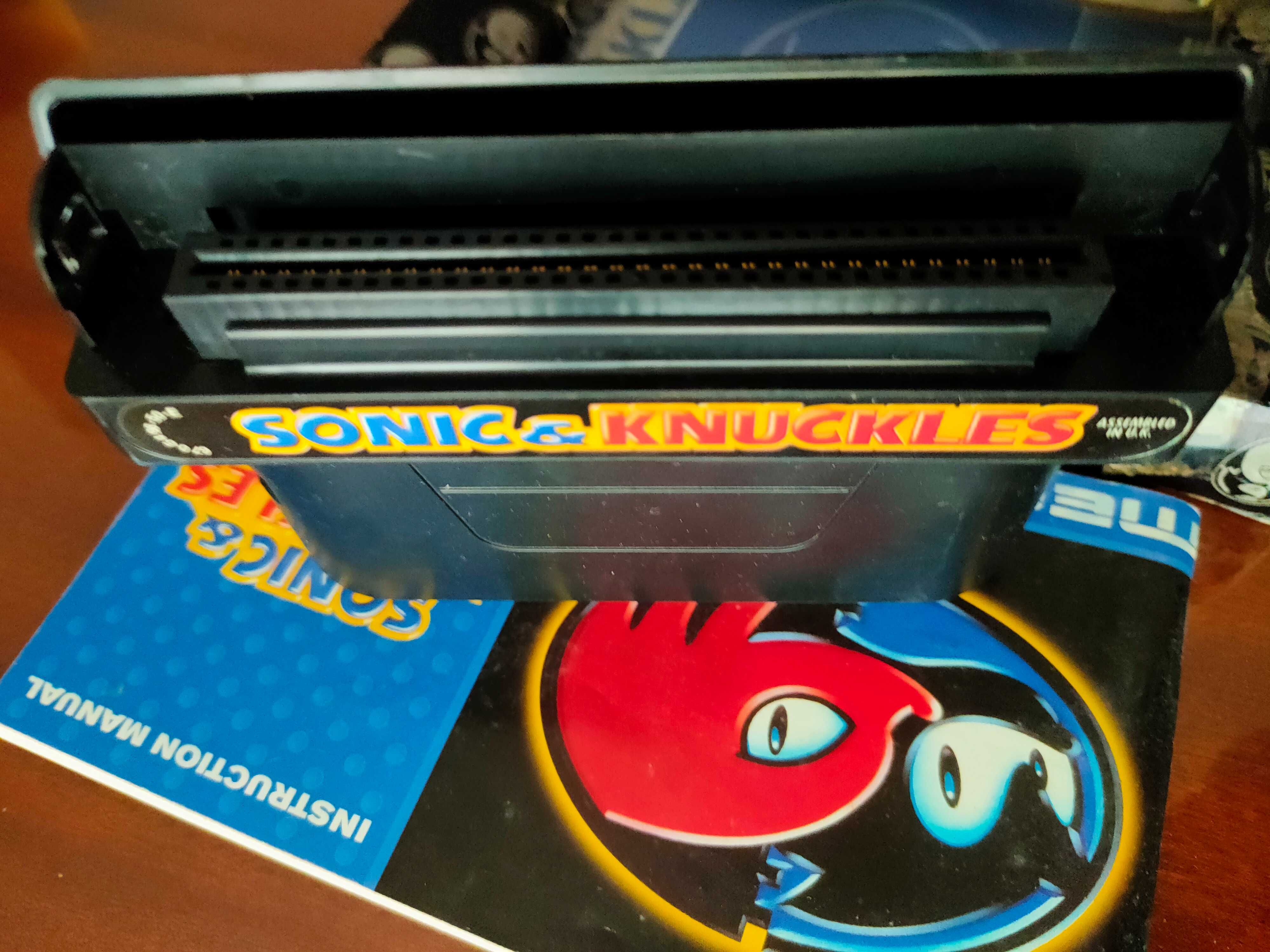 Sonic knuckles Mega Drive impecável