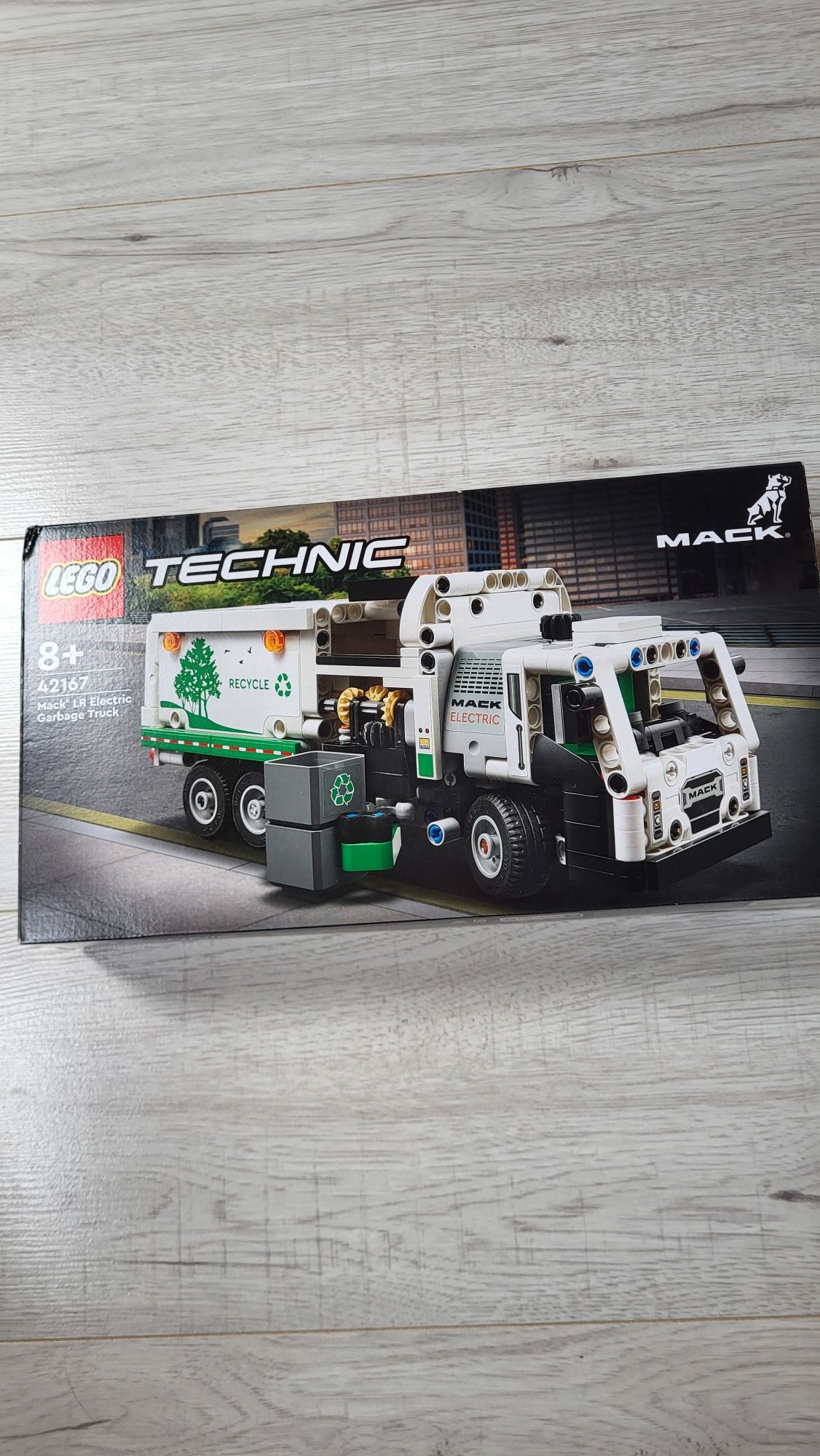 Lego 42167  8+ smieciarka nowe prezent