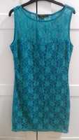 Vestido Miss Harvey turquesa M/L