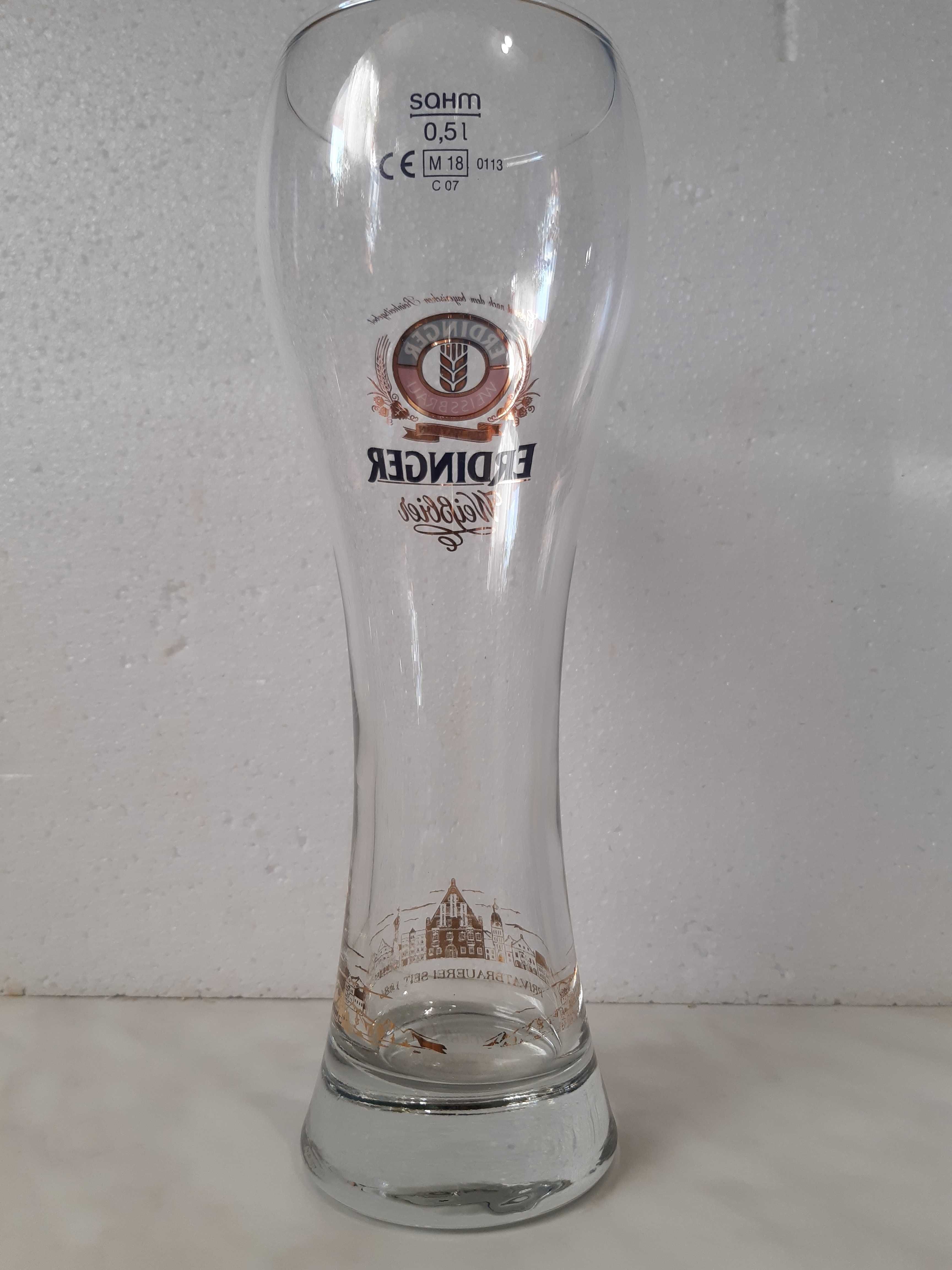 Pokal szklanka kolekcjonerska Erdinger WeiBbier aus Bayern