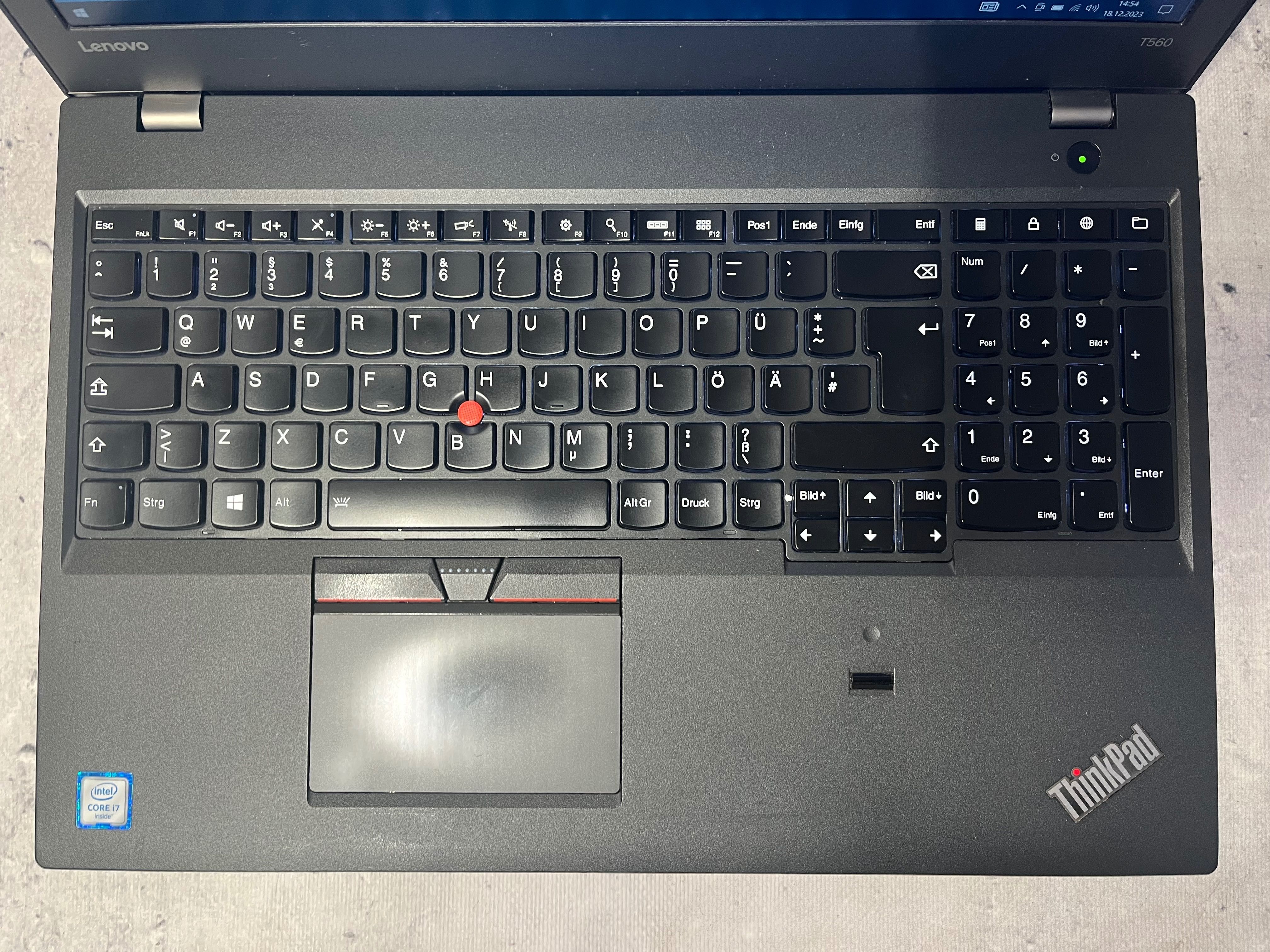 Lenovo ThinkPad T560/ INTEL i7-6600U/ 16GB DDR4/ 256GB SSD/ 15.6”FHD