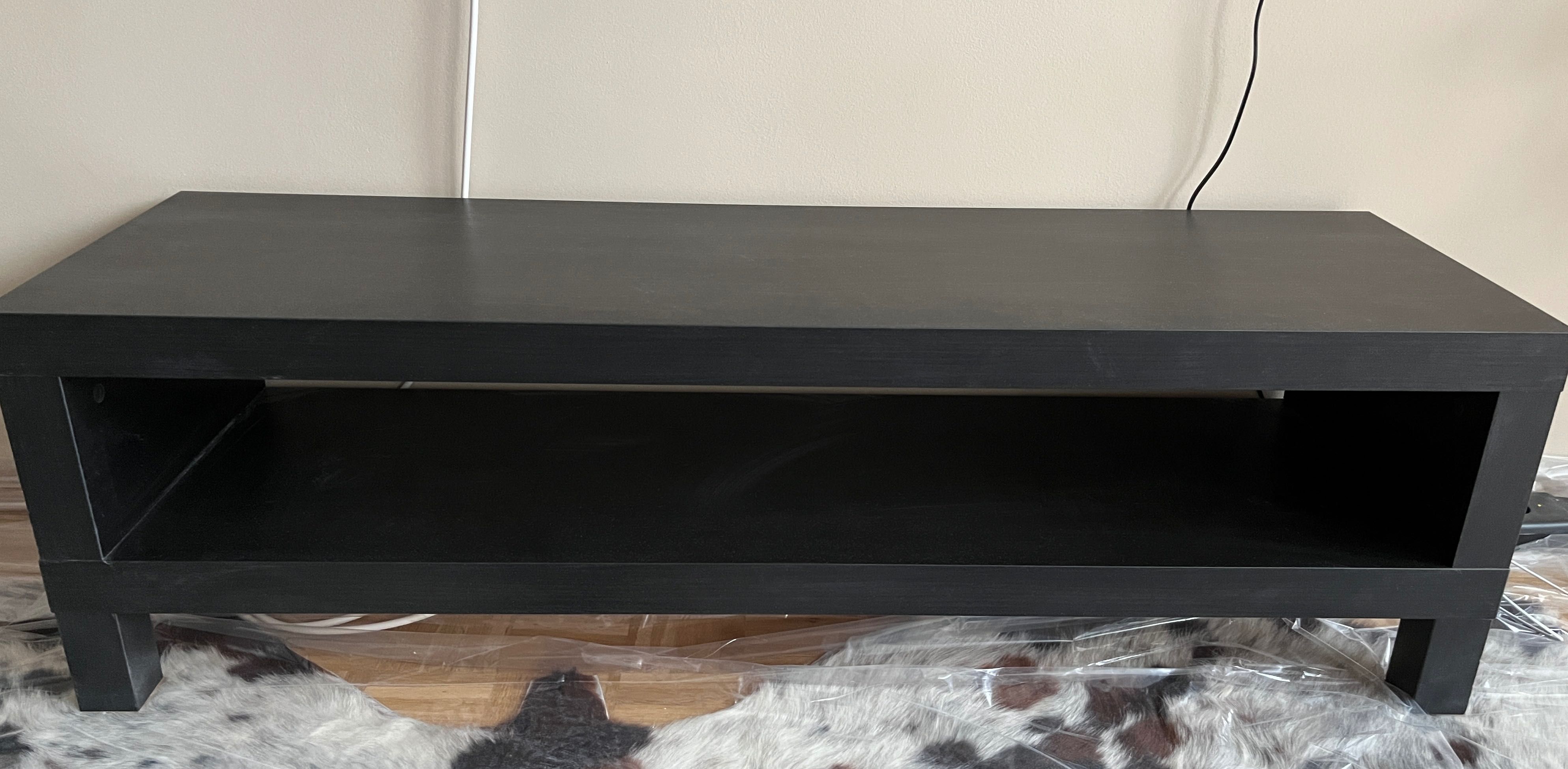IKEA szafka pod TV, czarnybrąz, 120x35x36 cm