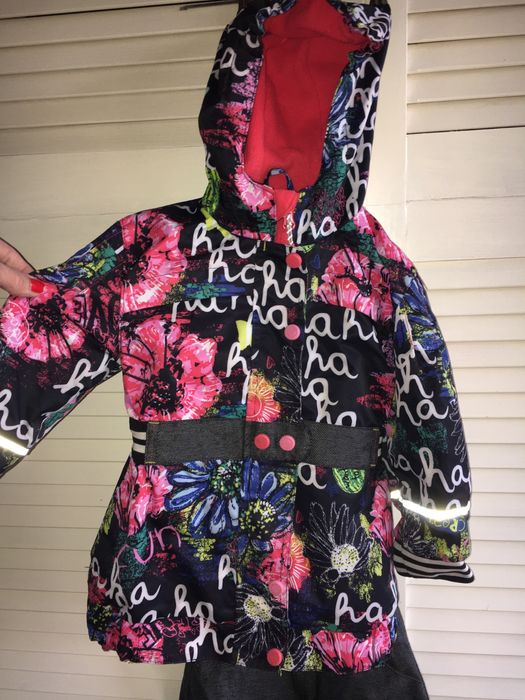 Курка штани комбінезон весняний демісезон Deux par Deux від 1,5 роки