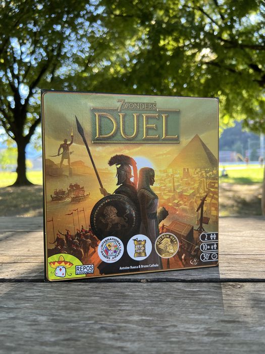 ХіТ для двох! 7 чудес Дуель (7 Wonders Duel) + УКРАЇНСЬКОЮ