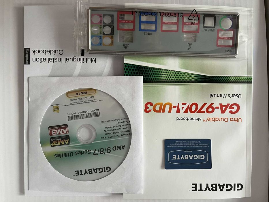 Płyta główna GigaByte 970A-UD3 Rev. 3.0 ATX AM3/AM3+ (uszkodzona)