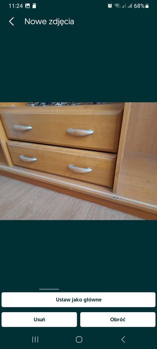 półki drzwi lustro