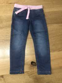 Spodnie jeansy spodenki FF 98 cm