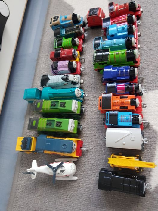 metalowe ciuchcie tomek i przyjaciele lokomotywy