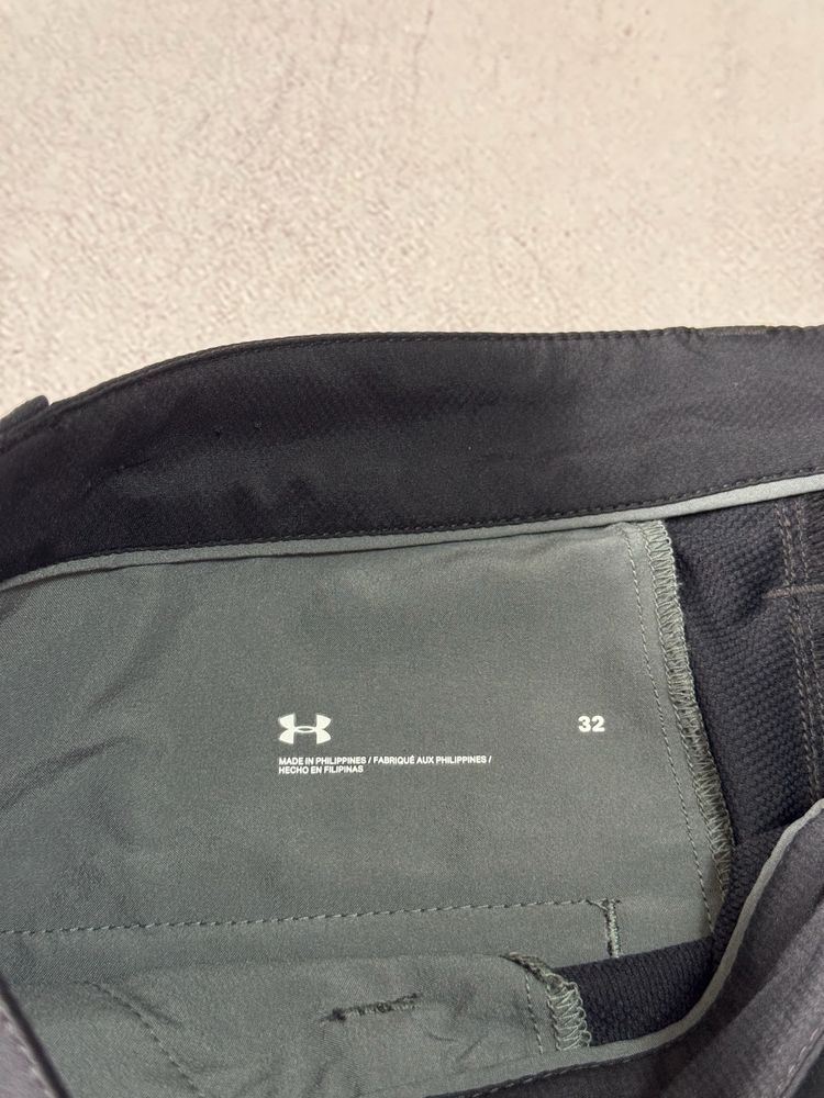 Шорти чорні чоловічі Under Armour оригінал повсякденні з карманами