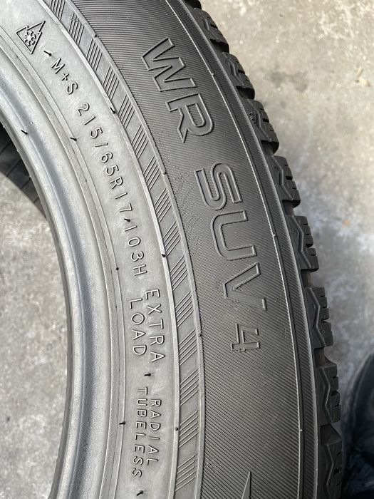 215/65 R17 Nokian WR SUV4/ зима/ 4шт.