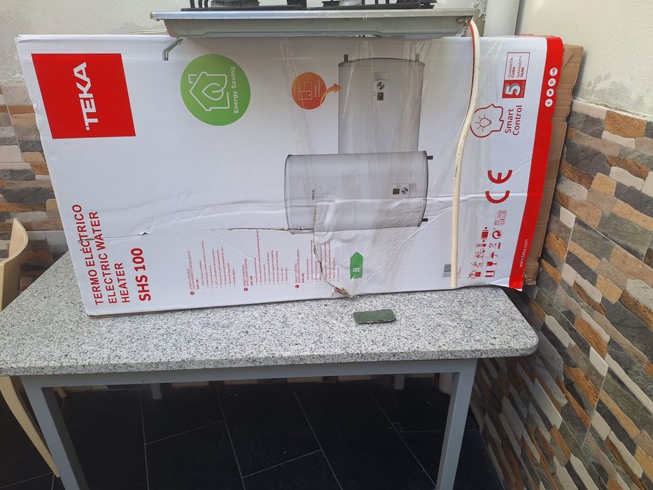Termo acumulador 93 litros novo