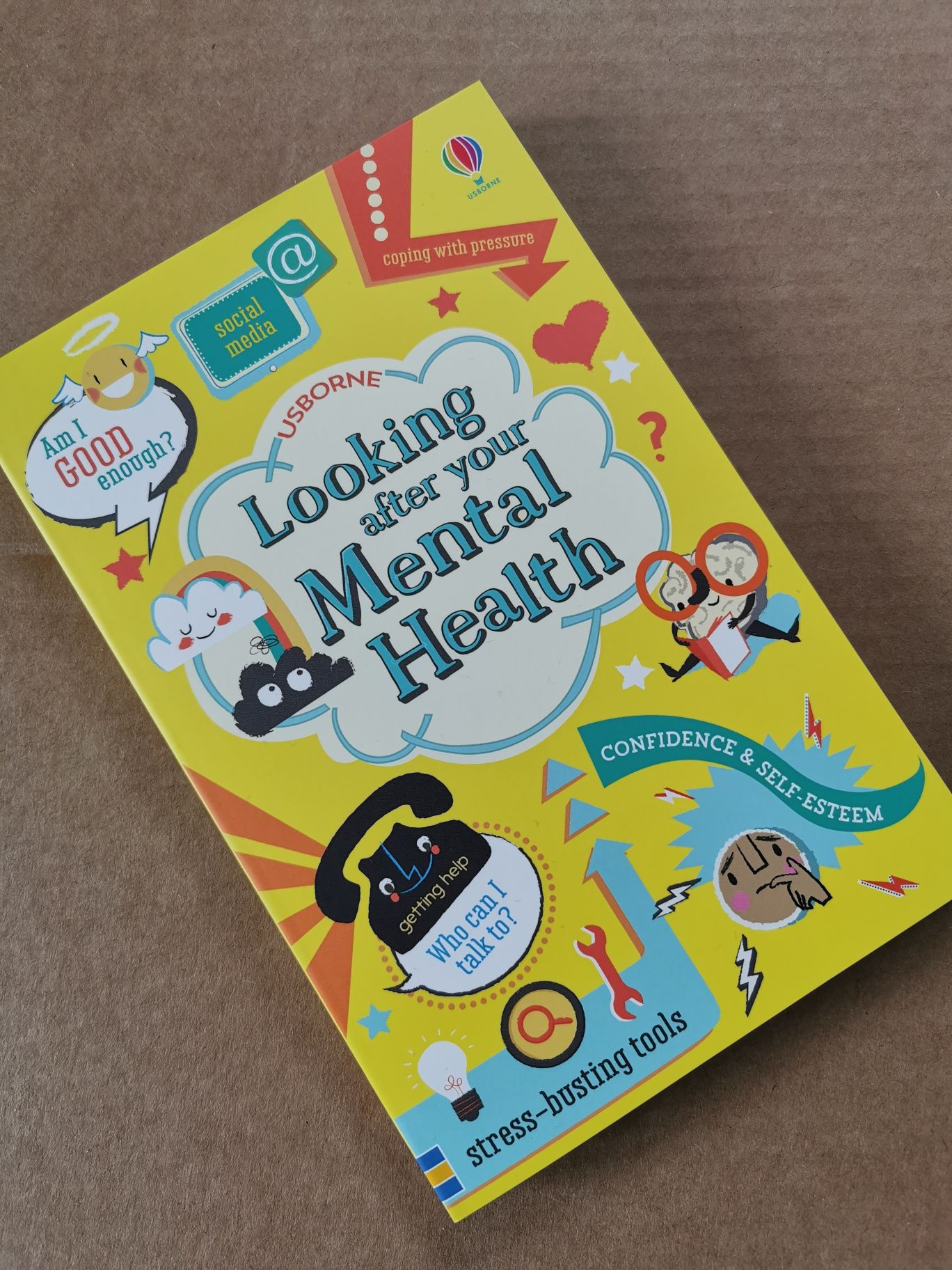 Usborne Looking After Your Mental Health książka angielski zdrowie