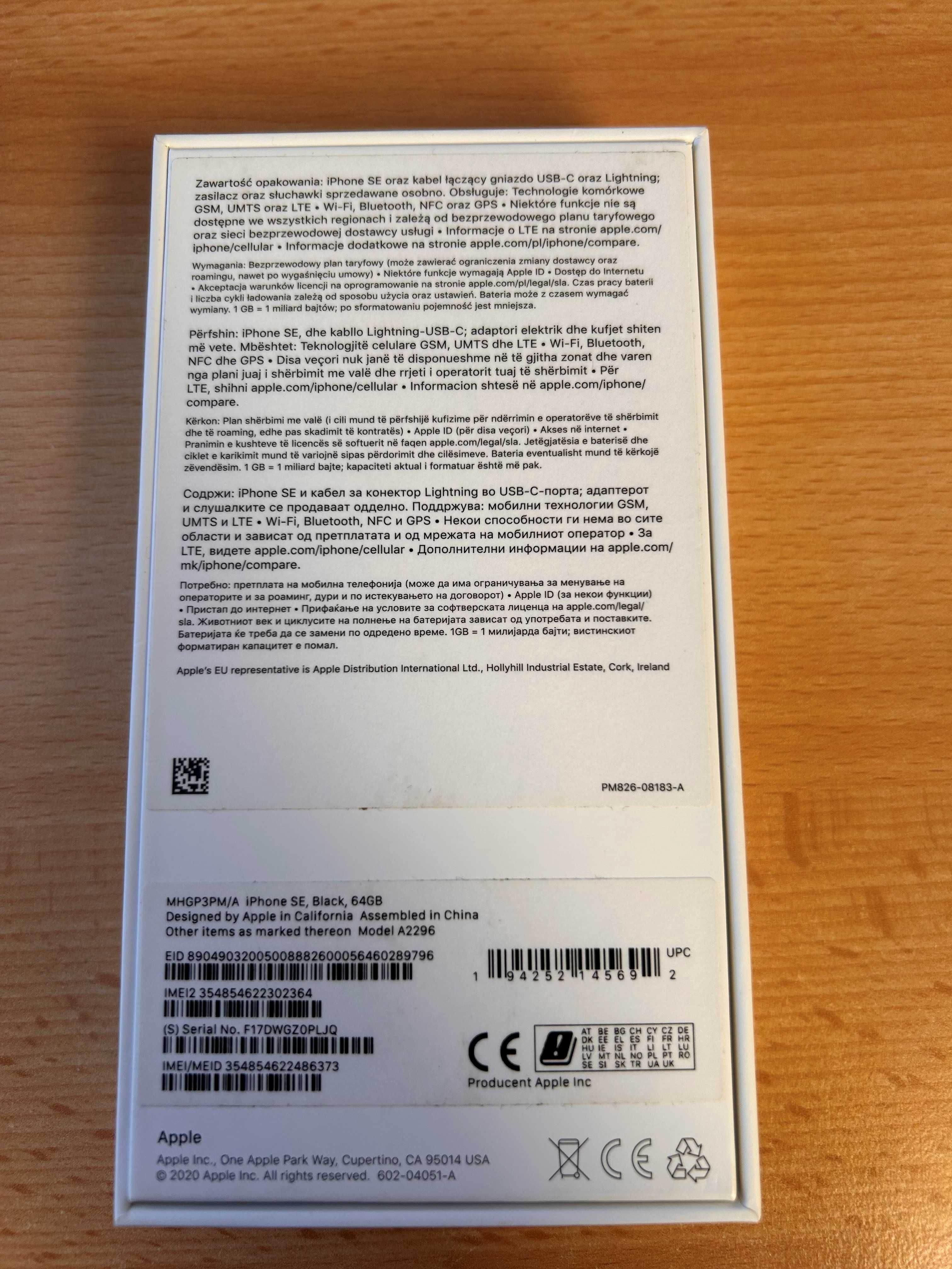 iPHONE SE 2020 64GB