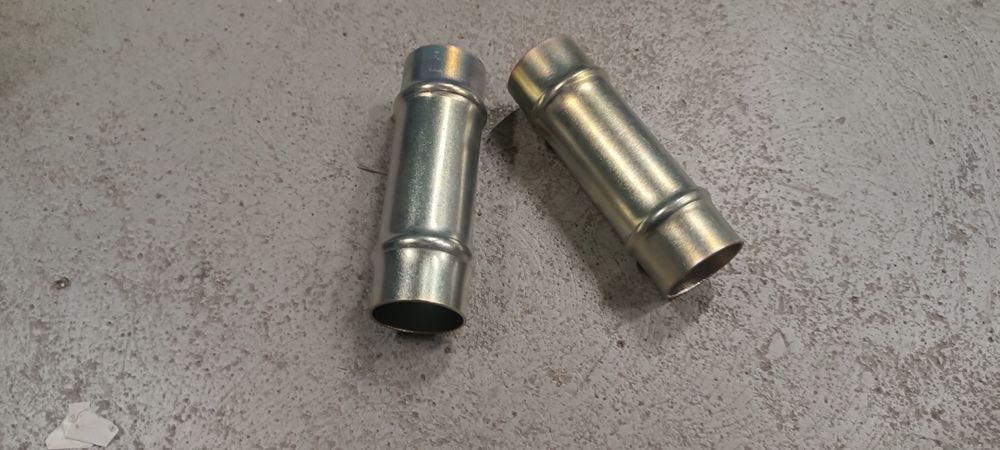 Fiat 126p rurka zamiast tłumik szmerów ssania nowa złoty ocynk