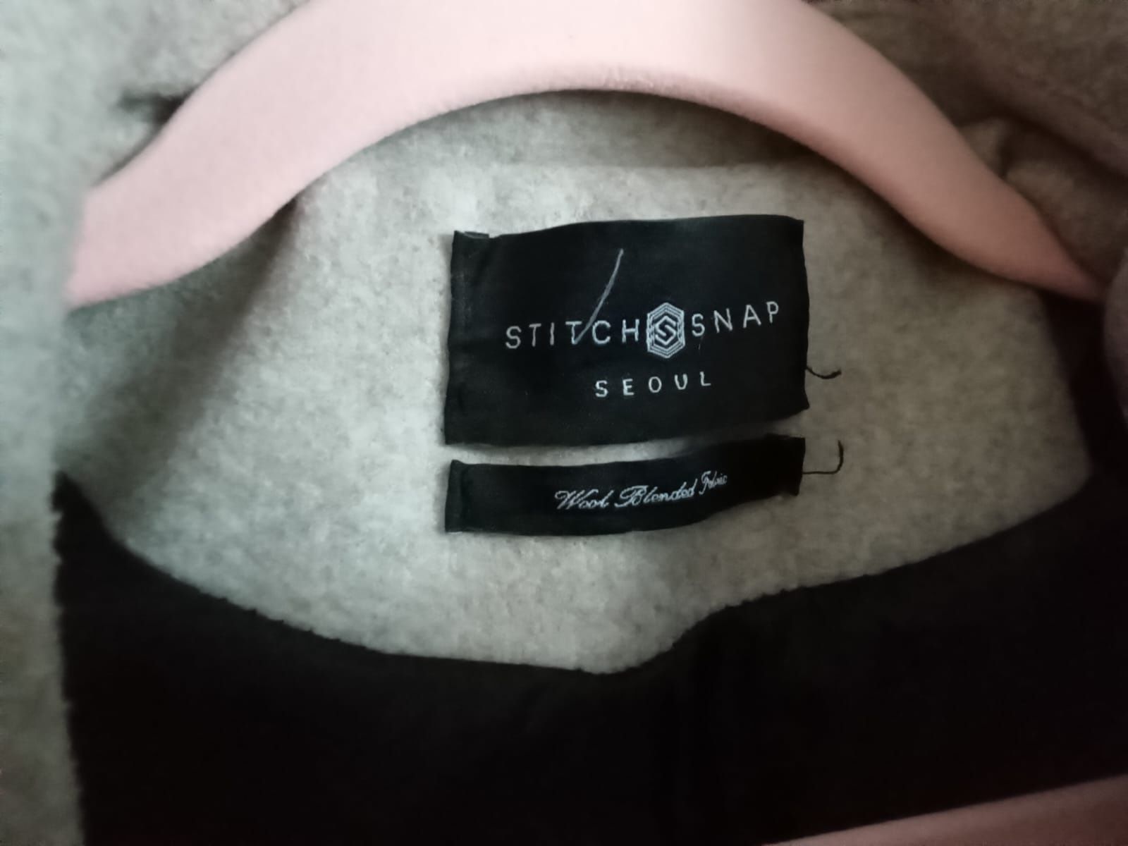 Stitch & Snap płaszcz wełniany premium r. L/XL