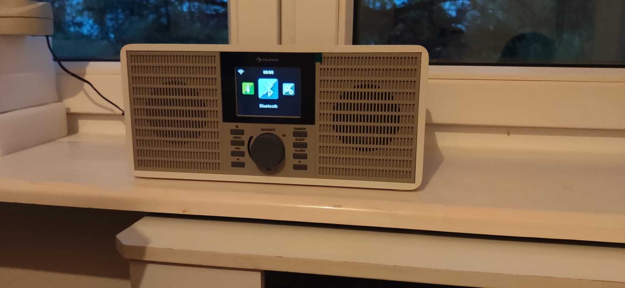 AUNA IR-260 radio internetowe Wi-Fi tuner DAB+ i FM stereo! Spotify!