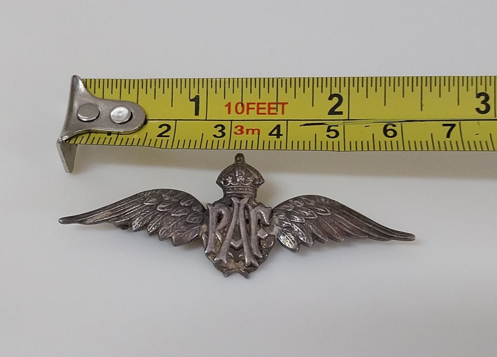 Pin em prata Royal Air Force