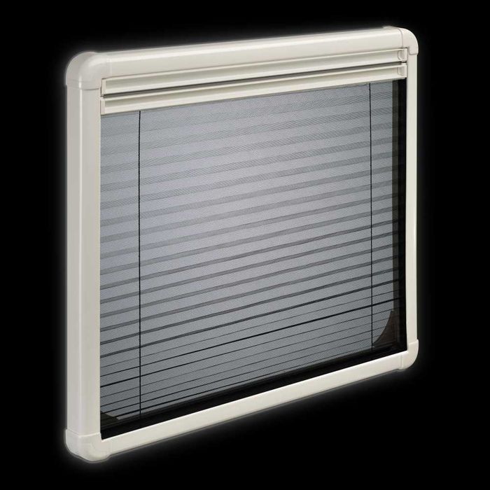 DOMETIC S7P okno  z  RAMĄ ALUMINIOWĄ 490 X 500 MM Roleta NOWE Kamper