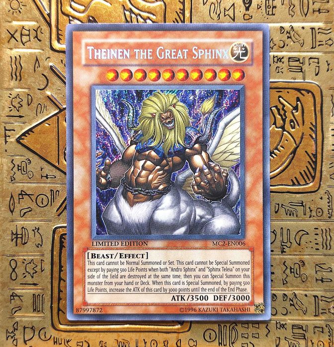 Theinen the Great Sphinx - Edição Limitada Yugioh