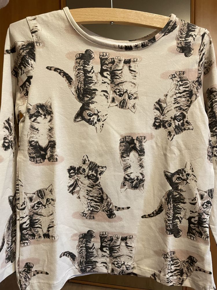 Bluzki H&M Little Kids długi rękaw stan idealny