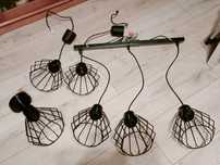 Lampy wiszące sufitowe, 4 szt