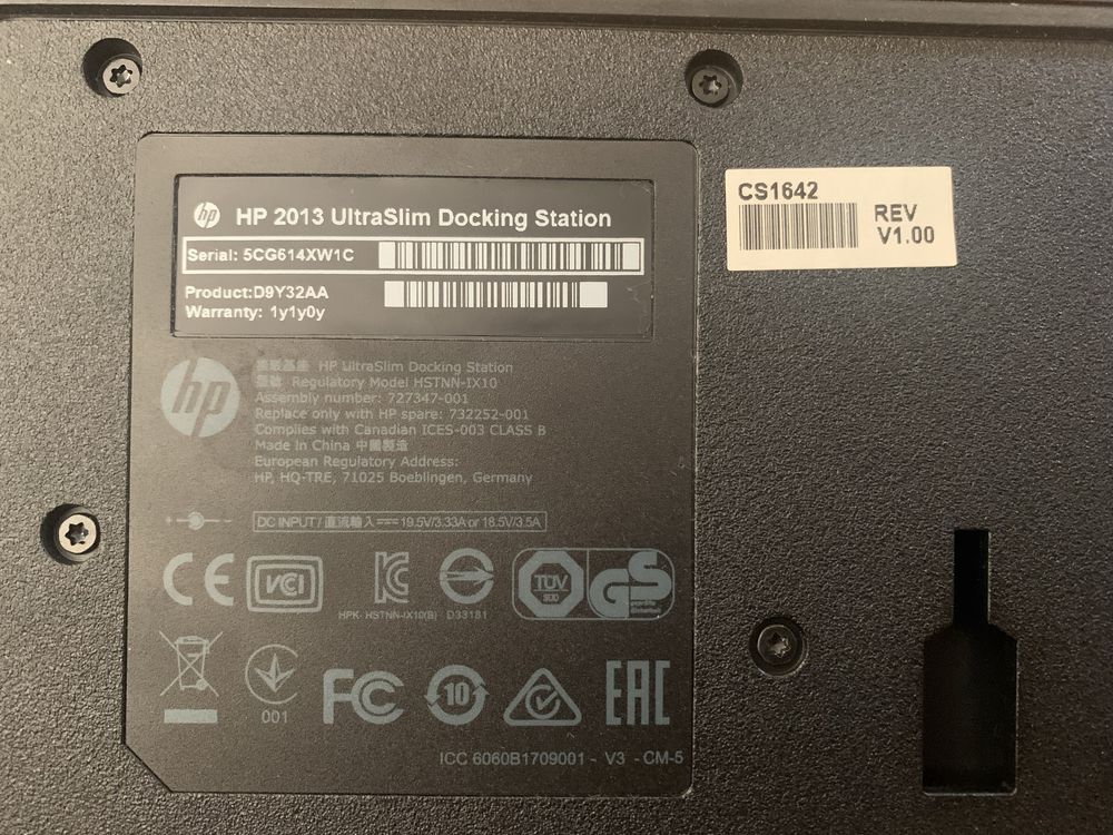 Stacja dokująca HP ultraslim 2013 D9Y32AA