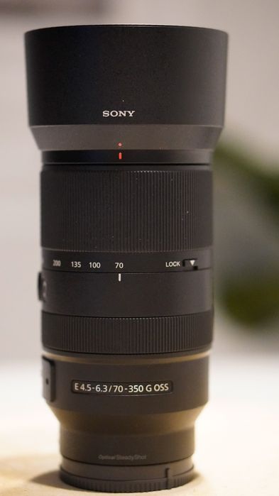 Obiektyw Sony E G OSS 70-350 mm f/4.5-6.3 SEL70350G