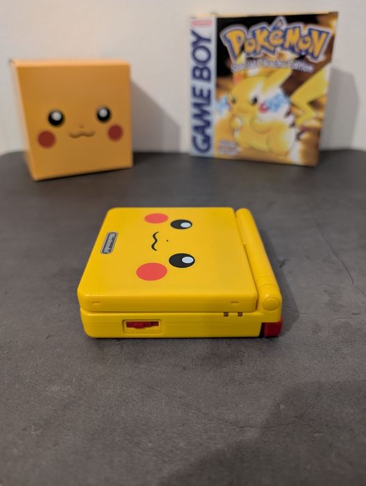 Gameboy Advance SP IPS Mod Pikachu